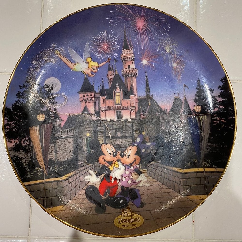 Disney Sleeping Beauty Castle Plate